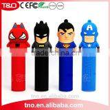 2600mAh PVC Power Bank Cartoon Avenger Power Bank for Mobile Phone Quality Choice thumbnail-6