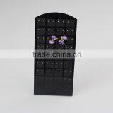 Black Acrylic Pierced Earring Holder, Earring Display Cards thumbnail-2