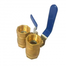 1/2in 1in 2in PN16 Female Internal Thread Double Disc Brass Ball Valve NPT FNPT Forged Durable Customizable Water Gas 600 WOG thumbnail-4