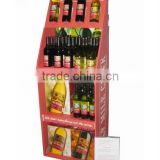 pop wine carboard display stand