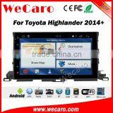 Wecaro WC-TH1022 10.2 Inch Android 4.4/5.1 Car Stero Gps for Toyota Highlander Car Headrest Dvd Player 2014 + Wifi 3G Radio RDS thumbnail-5