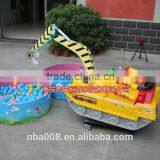 2015 QingHeng New Kids Ride on Toy Excavator Cheap Price thumbnail-2