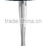 Round Glass Top Standing Bar Table thumbnail-1