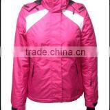 100% Nylon Ladies High Quality Ski /snow Jacket & Winter Jacket &windproof&waterproof&breathable thumbnail-1