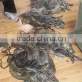 Raw Grey Hair Bulk Real Virgin Hair Unprocessed Grey Hair Extension thumbnail-3