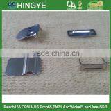 10.5mm Metal Hook and Bar in Silver NF For Suits Trousers -- 8014A3 thumbnail-1