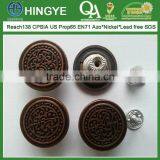 Zinc Alloy Cap Jeans Button for Jeans Clothes --- JB1412001