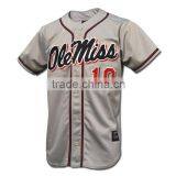 Two Button Placket Products Baseball Jerseys Wholesale With Two Button Baseball Jersey thumbnail-5