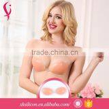 OEM 2016 Hot Nude Sexy Invisible Nude Silicone Backless Strapless Ladies' Model Bra For Bikini thumbnail-1