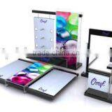 Beauty Products Display Design Customized Acrylic Cosmetic Stands Display With Experienced Factory Made thumbnail-1