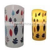 Deqogo Xmas Cheer Digital Printed Flameless LED Candle thumbnail-1