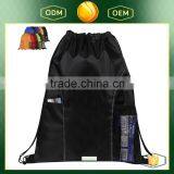 Foldablel Nylon Large Capacity Water Resistant Drawsting Backpack thumbnail-1