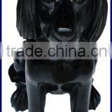 Life Size Garden fu Dog Marble Statues thumbnail-6