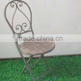 Metal and Wooden Chair