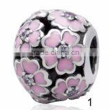 925 Sterling Silver European Bead Charm Enamel DIY Jewelry thumbnail-1