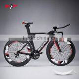 Beautiful Design With All Cable Hidden 2015 HONGFU Newest tt Frame, Carbon Time Trail Bike Frame Aero tt Frameset