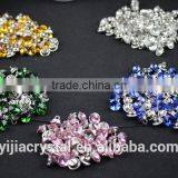 2016 New Design Yijia Crystal Sofa Buttton Different Colors Crystal Factory Directly Sale Wholesale Price