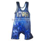 High Quality Low Price Customized Wrestling Singlets thumbnail-3