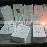 White Color Candle Bag Fireproof Paper Candle Bags thumbnail-1
