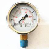 High Quality Liquid Filled Bar Pressure Gauge thumbnail-4