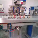 Semi-automatic Pneumatic 4-Color Conveyor Belt Pen Pad Printing Machine With Open Ink Tray thumbnail-3