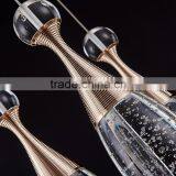 Stainless Steel Dining Room Pendant Light SMD5730 LED Crystal Pendant Lamps thumbnail-2