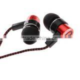 In Ear Earphone Earbuds Stereo Metal Braided Earphones 3.5mm Standard thumbnail-4