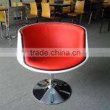 PU Leather Bar Counter Stool Adjustable Two-tone Bar Stool thumbnail-1