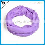 Chunky Infinity Wool Scarf thumbnail-1