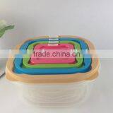 Fashion and Hottable Plastic Vacuum Food Storage Canister Set 5pcs