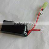 1300mah 7.4v rc Lipo Rechargeable Battery Made in China With Hot Selling for Model Airplane thumbnail-1