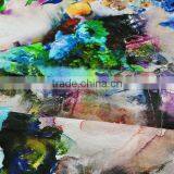 Silk Linen Custom Printed Fabric for Garment thumbnail-5