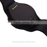 Waterproof Heart Rate Monitor Bluetooth Smartwatch SIM Card NFC Smart Watch for IOS Android System Smartphones Silver thumbnail-1