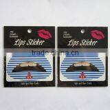 Custom Silver Bling Glitter Lip Temporary Tattoo Sticker Art Tattoo Sticker Factory thumbnail-4