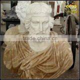 White Marble Stone Bust Marble Statue of Western Woman Portrait thumbnail-4