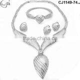 CJ1149-(74-79) Different Color Jewelry Gold Plating Wedding/evening Party Ladies Jewelry Set thumbnail-1