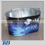 Wooden Handle 10QT Ice Bucket thumbnail-1
