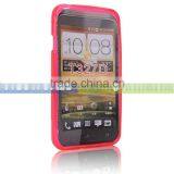 Soft S-line TPU RED Mobile Phone Case Cover for HTC T327d
