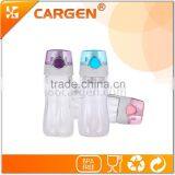 Custom Logo Flip Lid Kids Clear Sport Water Bottle thumbnail-1