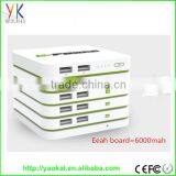 2016 New Design QC2.0 Charger Stackable Power Bank for Coffee Room