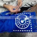 Handmade Western Style Real Suede Leather Beaded Ladies Shoulder Bag Fringed thumbnail-4