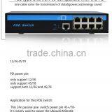 130w 45+/78- Pin Passive POE Switch 24v 8 Port for Mikrotik/UBNT Wifi AP CPE Router thumbnail-4