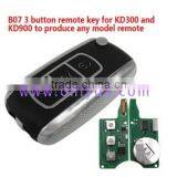B07 3 Button Remote Key for KD300 and KD900 to Produce Any Model Remote