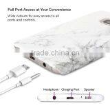 Wholesale for Galaxy s7 Edge White Marble Case, for Samsung s7 Edge Hard pc Marble Texture Cover Back Case thumbnail-2