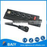 Chinese Factory American Plug Electrical Desktop Socket for Desktop thumbnail-1
