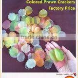Fried Colored Prawn Crackers With Crispy and High Quality