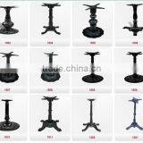 Win Balance Cast Iron White Brasserie Table Base thumbnail-4