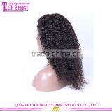 8A Grade 130%-200% Density Baby Hair Peruvian Human Hair Full Lace Wig Wavy Lace Frontal Wig thumbnail-4