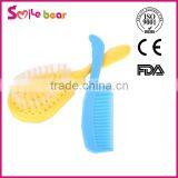 Hot Sale Plastic Baby Hair Brush And Comb Set