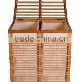 High Quality Bamboo Laundry Storage Basket for Home Use
